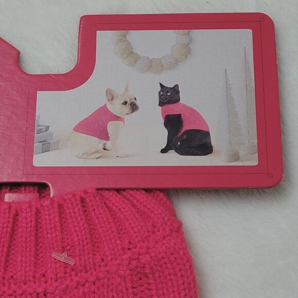 Wondershop Pet Sweater for Dogs and Cats Solid Red Size XS Extra Small New - Picture 4 of 6
